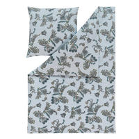 BETTWÄSCHE Ostana Flanell 135/200 cm  - Blau, Design, Textil (135/200cm) - Estella