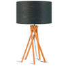 BORDSLAMPA GOOD&MOJO  32/59/32 cm   - mörkgrå/naturfärgad, Trend (32/59/32cm) - Good & Mojo