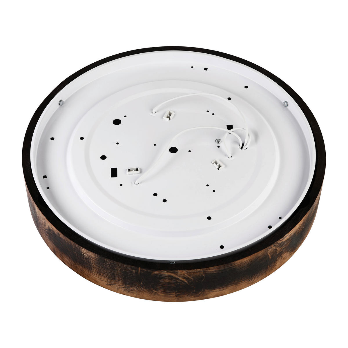 DECKENLEUCHTE Eveline 47/8 cm  - Alteiche, Design, Holz (47/8cm)