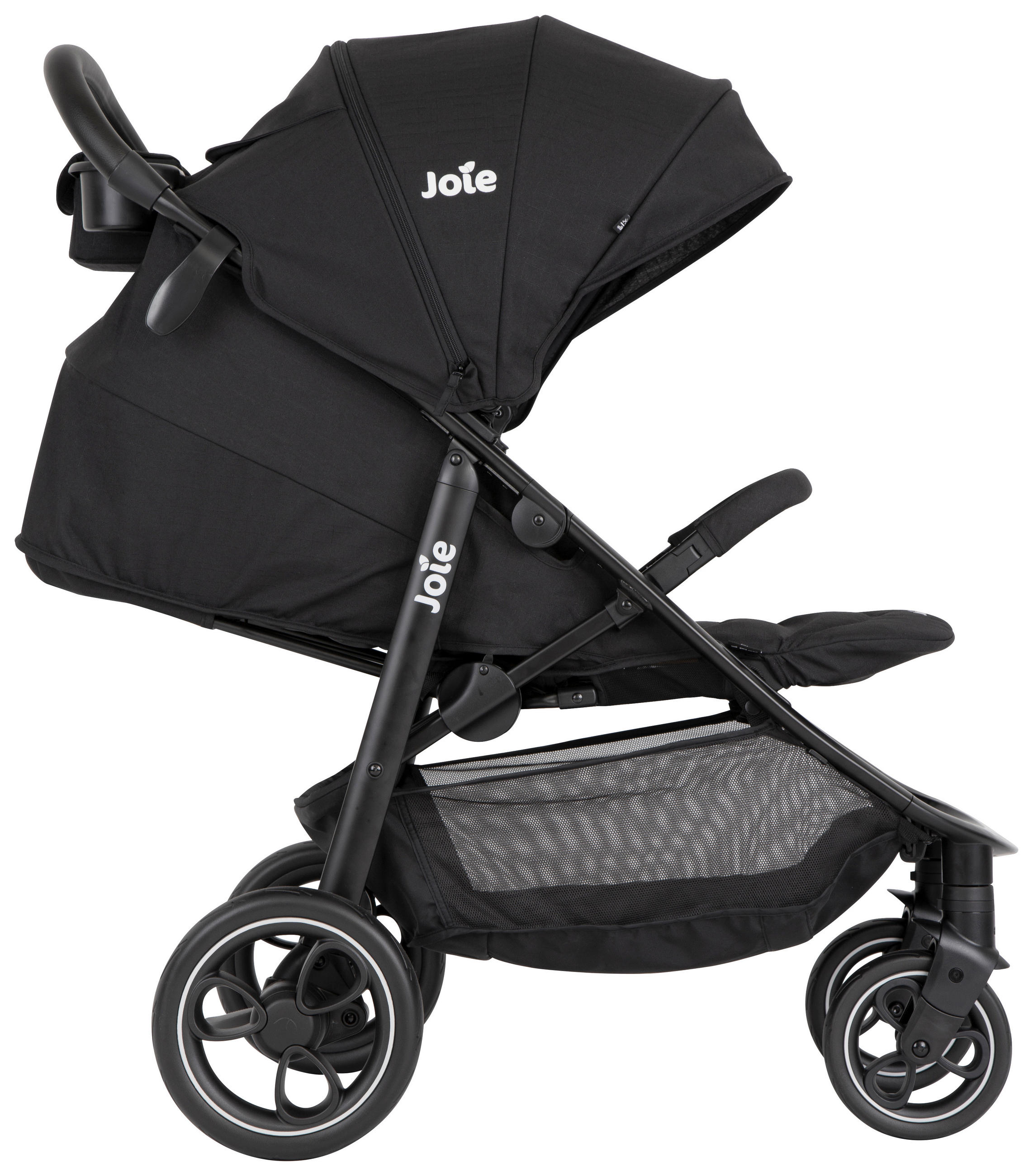 BUGGY Litetrax  - Schwarz, Basics, Textil/Metall (58/103/93,6cm) - Joie