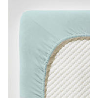 FIXLEINTUCH - Türkis, Basics, Textil (90-100/200-210cm) - Fleuresse