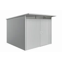 GERÄTEHAUS 260/217/300 cm  - Silberfarben, Basics, Metall (260/217/300cm) - Biohort