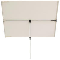 BALKONSCHIRM  180/130 cm  - Alufarben/Naturfarben, Design, Textil/Metall (180/130cm) - Doppler