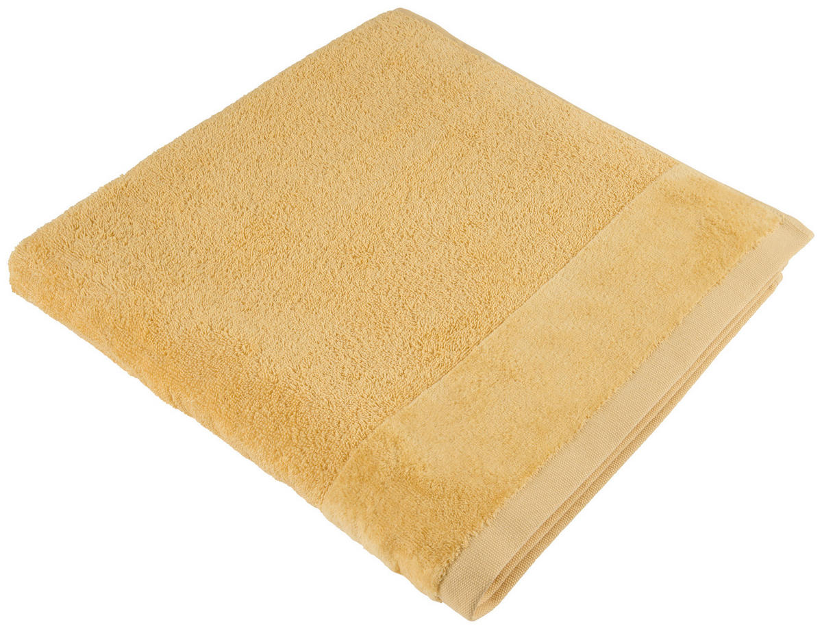 DUSCHHANDDUK Pacific 70/140 cm  - gul, Trend, textil (70/140cm) - Esposa