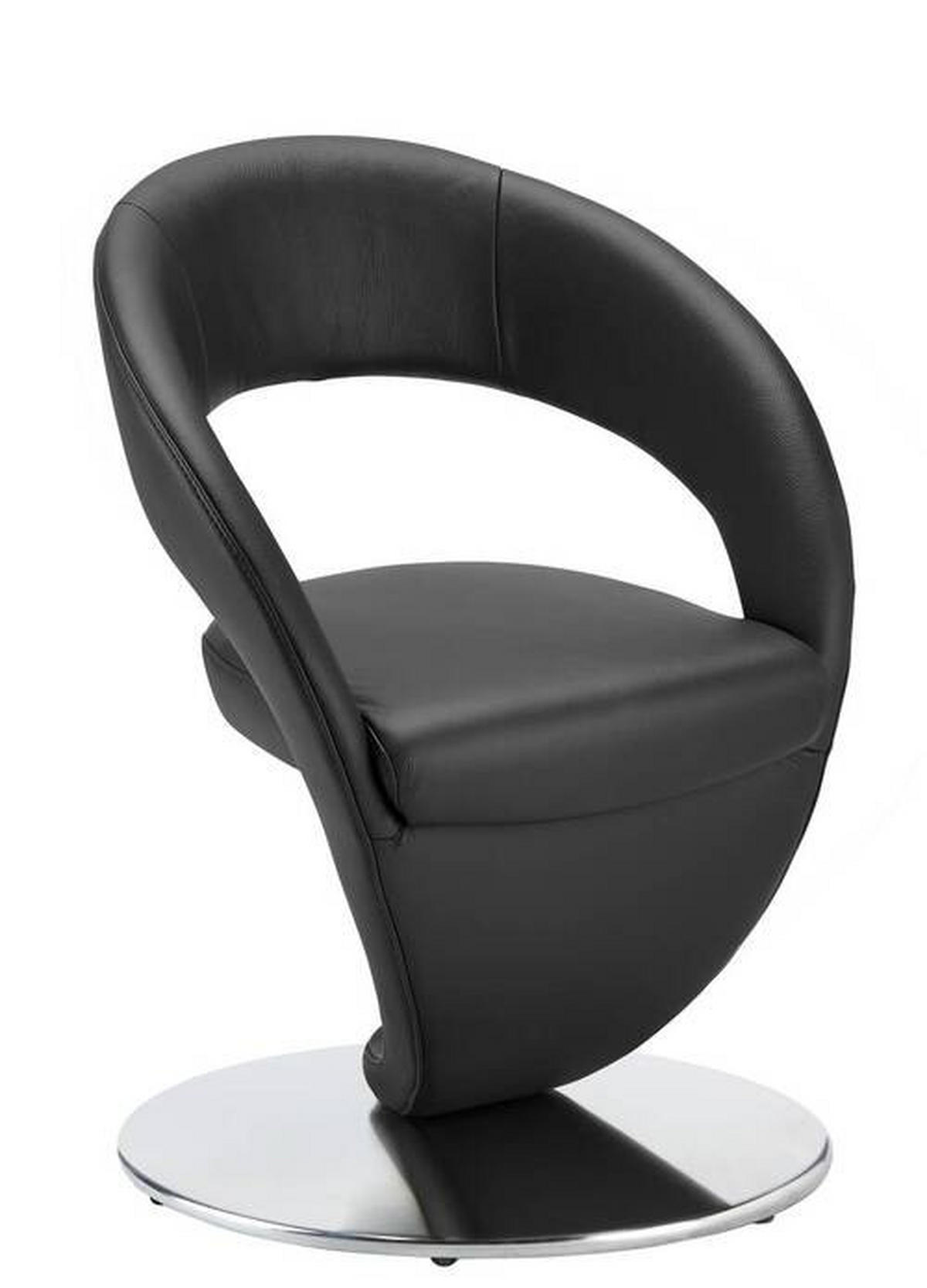 STUHL - Edelstahlfarben/Dunkelgrau, Design, Textil/Metall (62/86/61cm) - Moderano