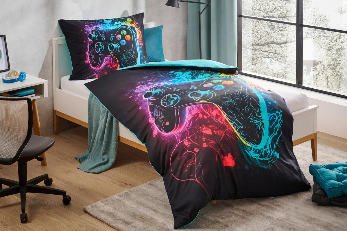 DĚTSKÉ POVLEČENÍ 140/200 cm  - vícebarevná, Trend, textil (140/200cm) - Ben'n'jen