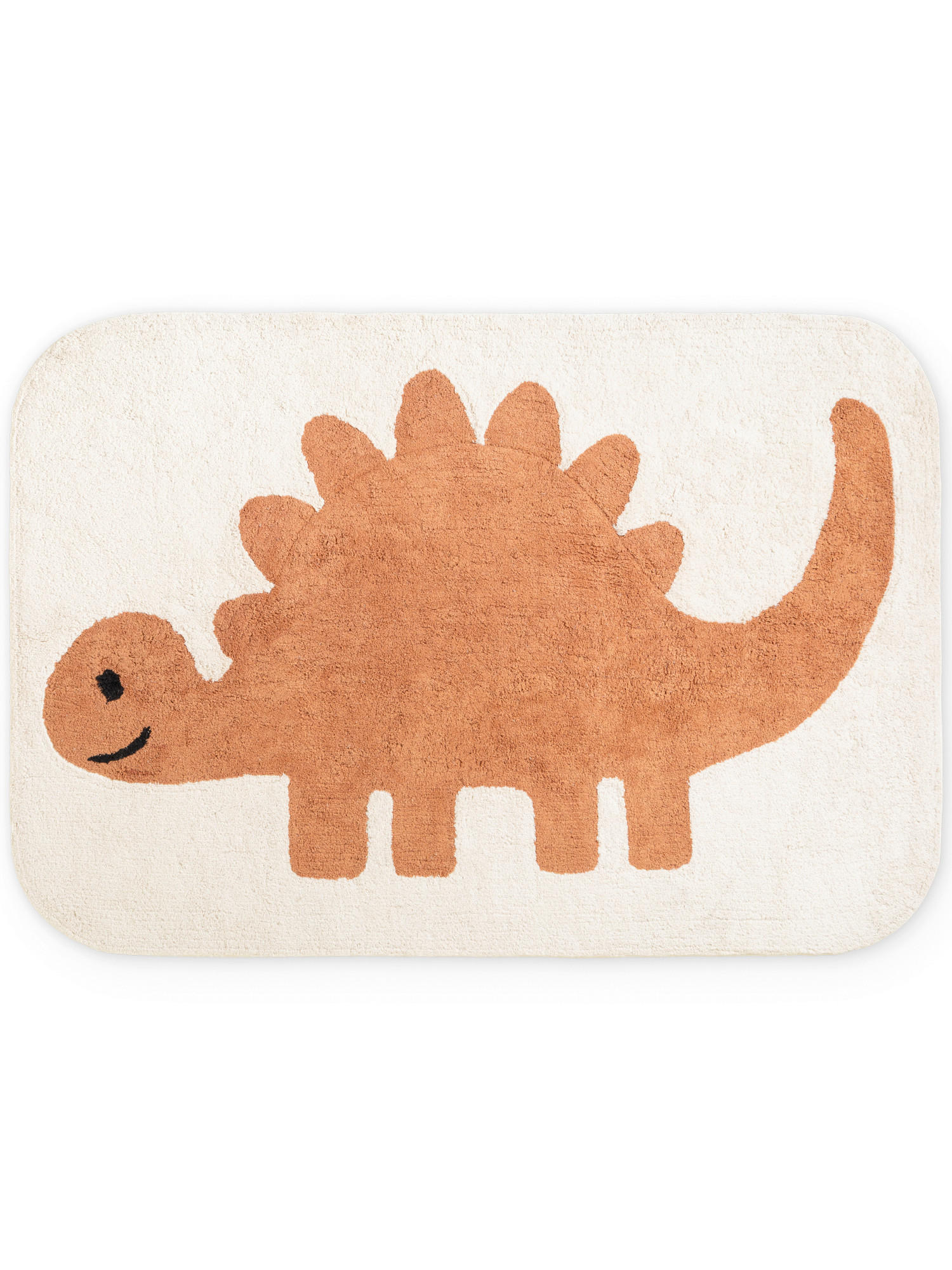 KINDERTEPPICH 200/140 cm Snuggle Doro Dinosaurier  - Creme/Orange, Basics, Kunststoff/Textil (200/140cm) - Hanse Home
