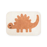 KINDERTEPPICH 200/140 cm Snuggle Doro Dinosaurier  - Creme/Orange, Basics, Kunststoff/Textil (200/140cm) - Hanse Home