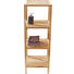 BADEZIMMERREGAL Holz Walnuss massiv Nussbaumfarben - Nussbaumfarben, MODERN, Holz (36/112/36cm)