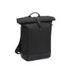 WICKELRUCKSACK  - Schwarz, Basics, Leder/Textil (53/39/16cm) - Fillikid
