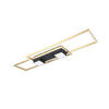 LED-DECKENLEUCHTE 100/28/8 cm   - Messingfarben/Goldfarben, Design, Metall (100/28/8cm)