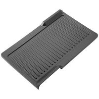 GRILLPLATTE - Schwarz, Basics, Metall (42,2/4,0/26,2cm) - Oranier