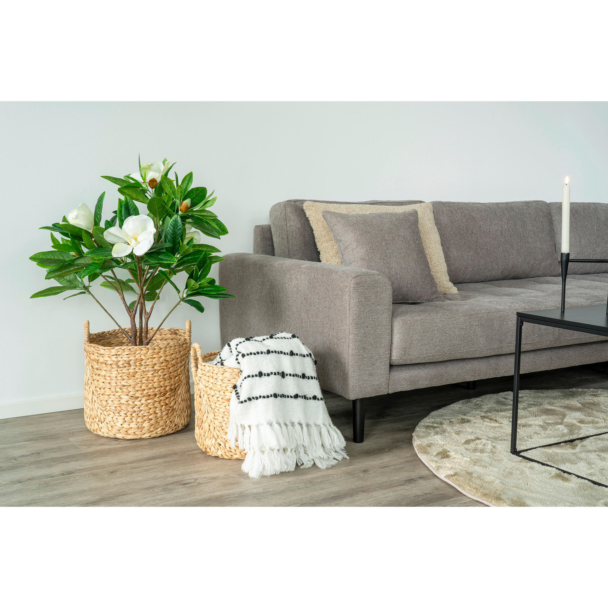 KORBSET  - Hellbraun, Design, Holz