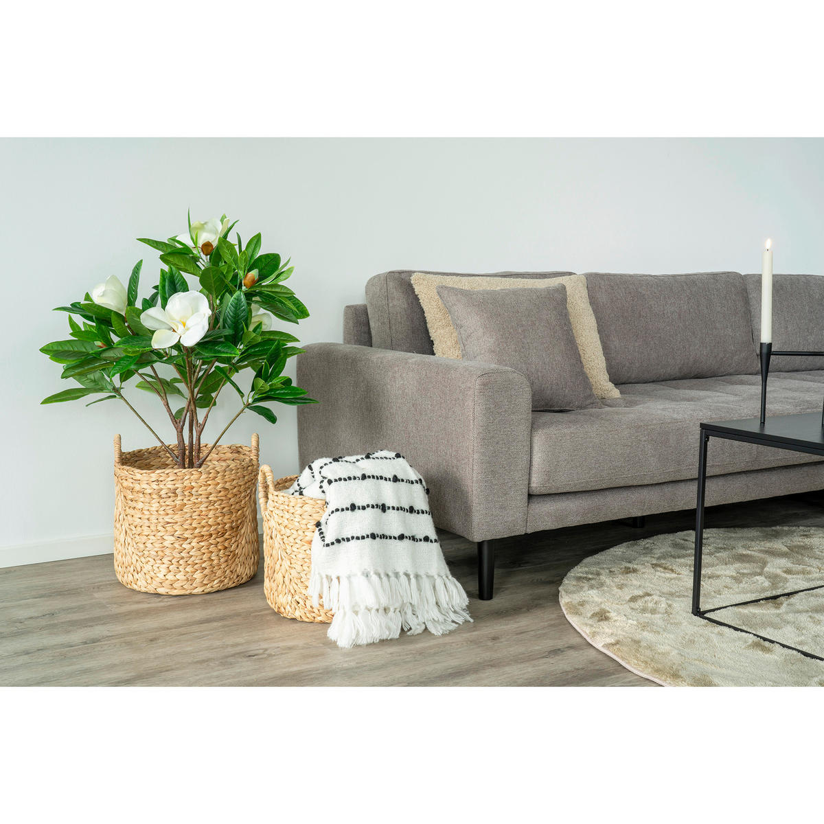 KORBSET  - Hellbraun, Design, Holz