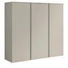 HÄNGESCHUHSCHRANK Taupe, Eichefarben  - Taupe/Eichefarben, Design, Holzwerkstoff (121/111/33cm) - Moderano