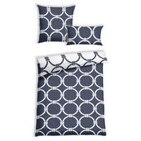 BETTWÄSCHE 3-teilig Renforcé 135/200 cm  - Blau, Basics, Textil (135/200cm) - Florella