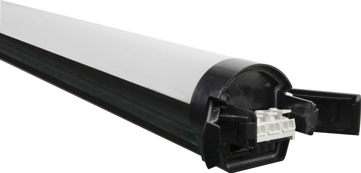 LED-DECKENLEUCHTE pro 62/6/6 cm   - Schwarz, Basics, Kunststoff (62/6/6cm)