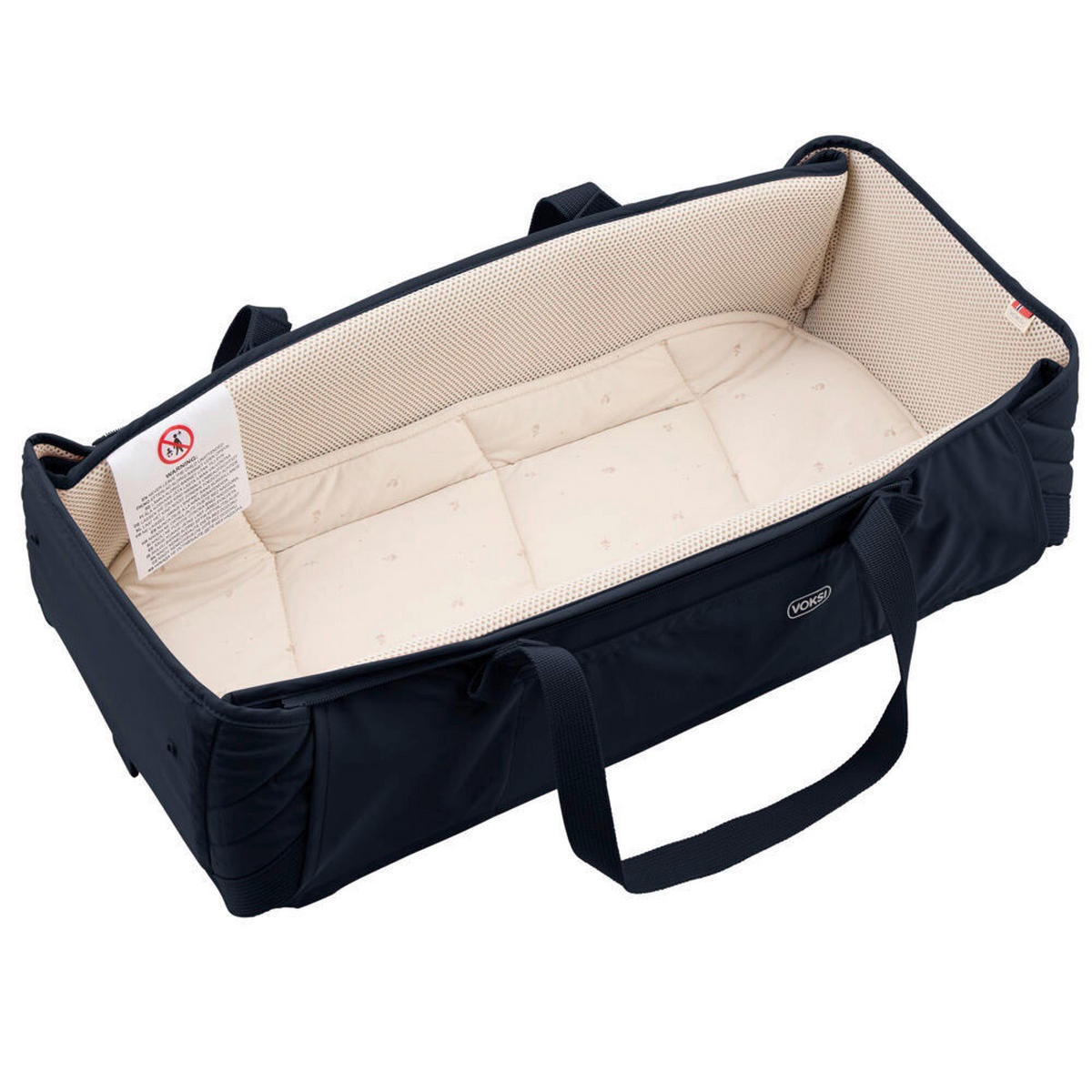 SKLOPIVA KOŠARA ZA SPAVANJE  Carry Me   - crna, Basics, tekstil (27/65cm)