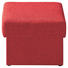 SITZWÜRFEL Rot - Rot, Design, Textil (55/45/55cm) - NOVEL