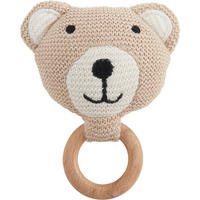 HRKÁLKA - prírodná farba, Natur, textil (10/10cm) - Avelia