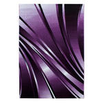 FLACHWEBETEPPICH 140/200 cm Parma  - Violett/Schwarz, Design, Textil (140/200cm) - Novel
