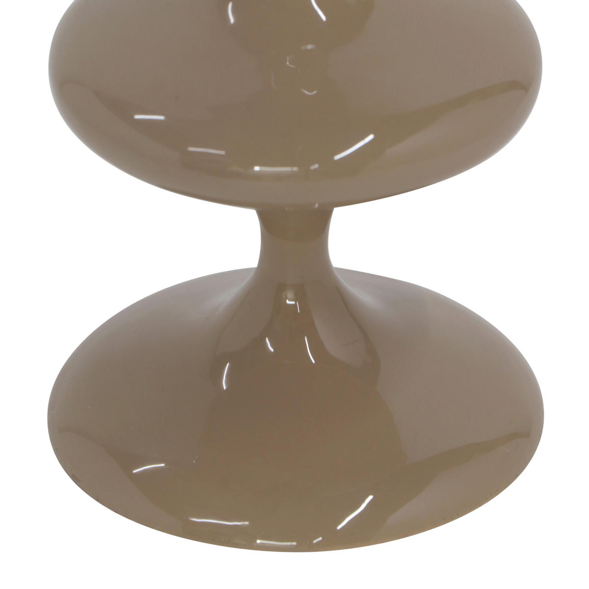 STABKERZENHALTER - Beige, Basics, Metall (11/19,5/11cm)
