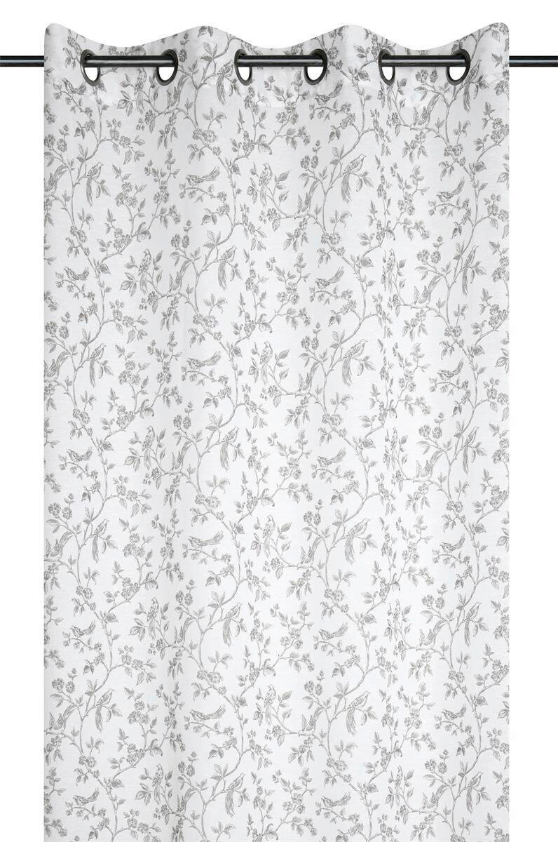 ZAVJESA ecru  140/260 cm  - ecru, Basics, tekstil (140/260cm)