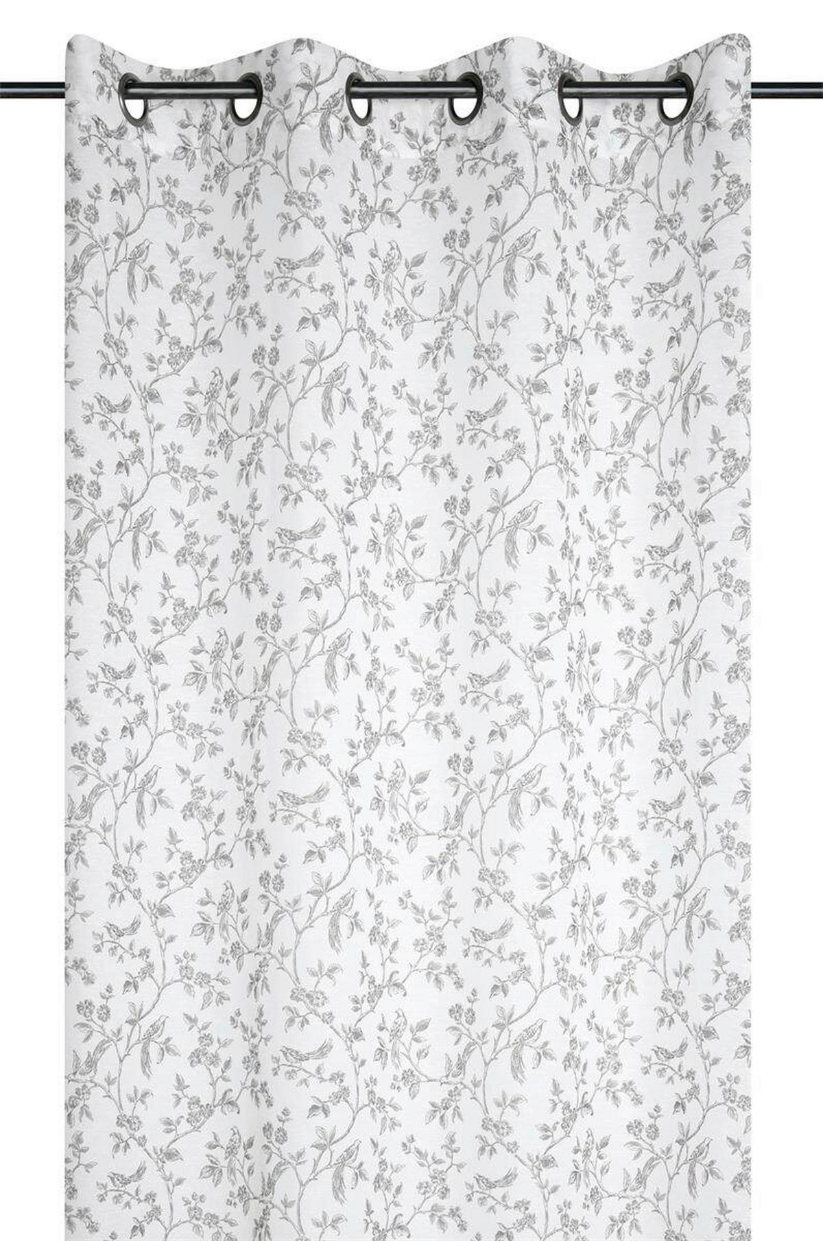 ZAVJESA ecru  140/260 cm  - ecru, Basics, tekstil (140/260cm)