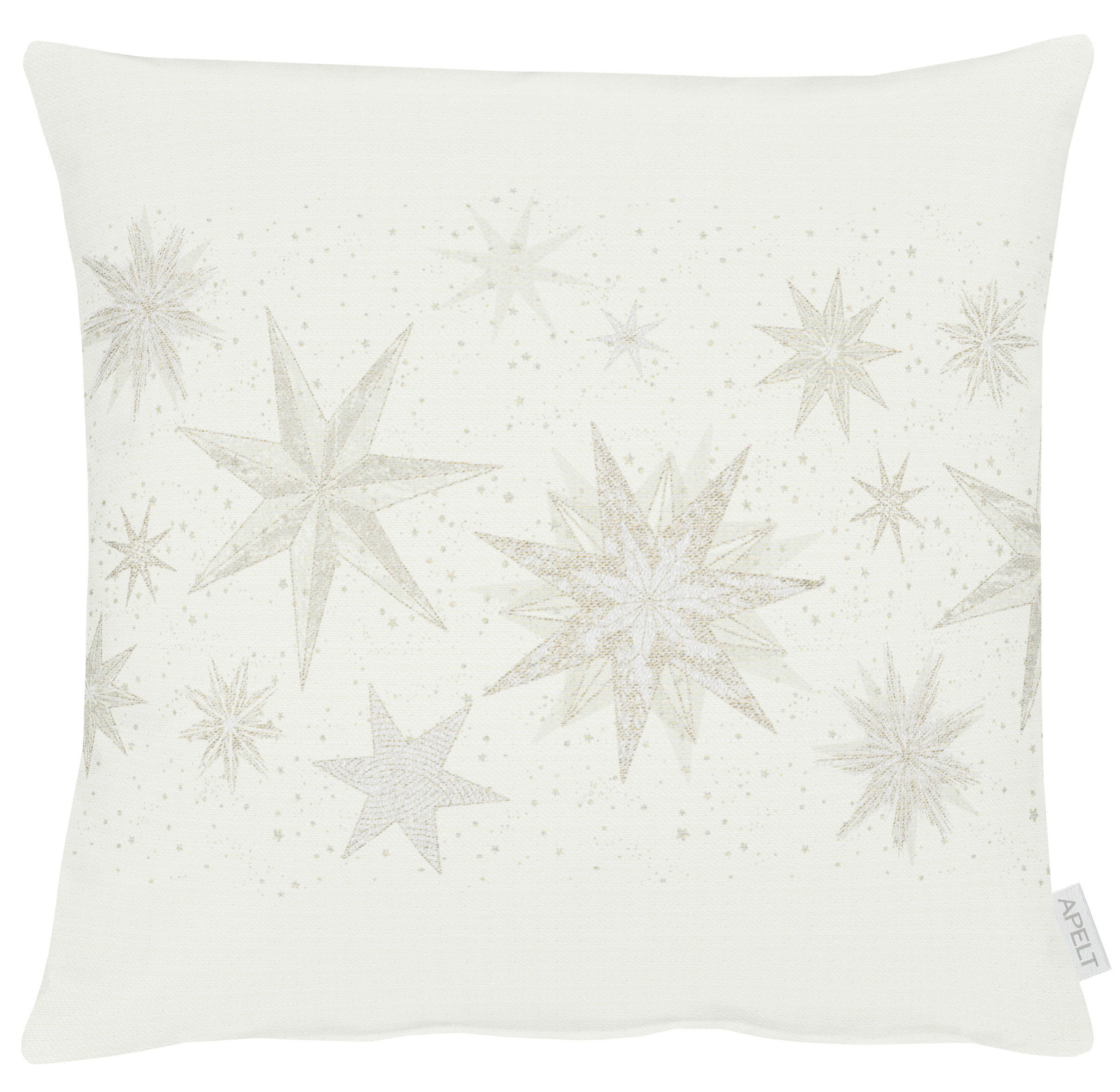 KISSENHÜLLE 49/49 cm  - Weiß, Design, Textil (49/49cm) - X-Mas