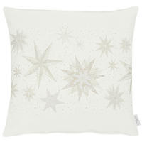 KISSENHÜLLE 49/49 cm  - Weiß, Design, Textil (49/49cm) - X-Mas