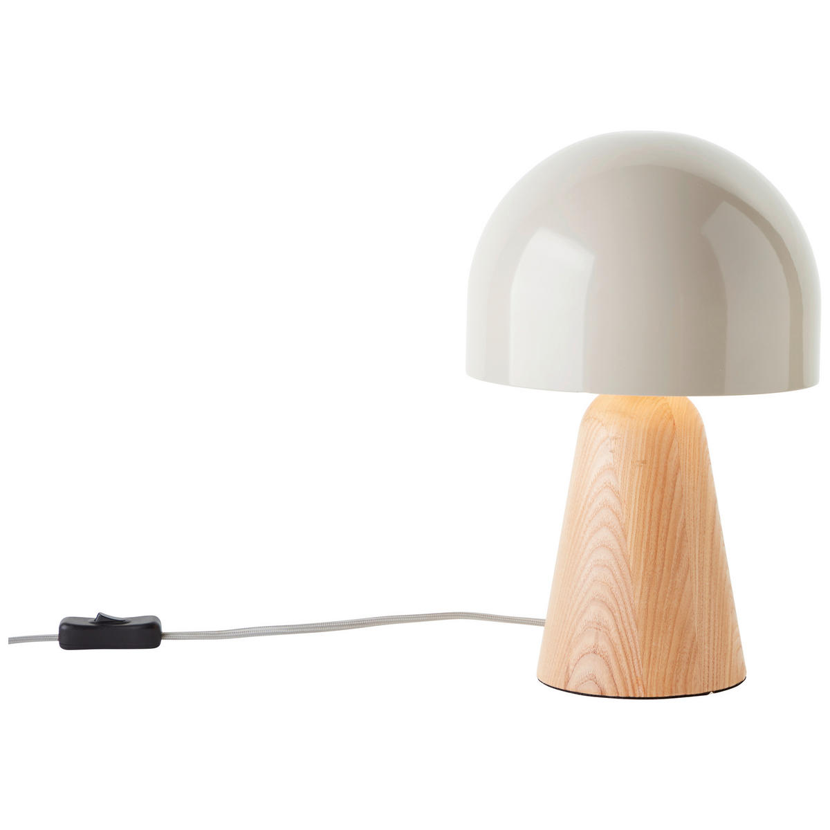 TISCHLEUCHTE - Natur, Holz/Metall (20/31cm) - Brilliant