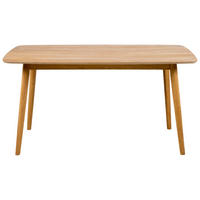 ESSTISCH Eiche furniert rechteckig Eichefarben  - Eichefarben, Design, Holz (150/75/80cm) - MID.YOU