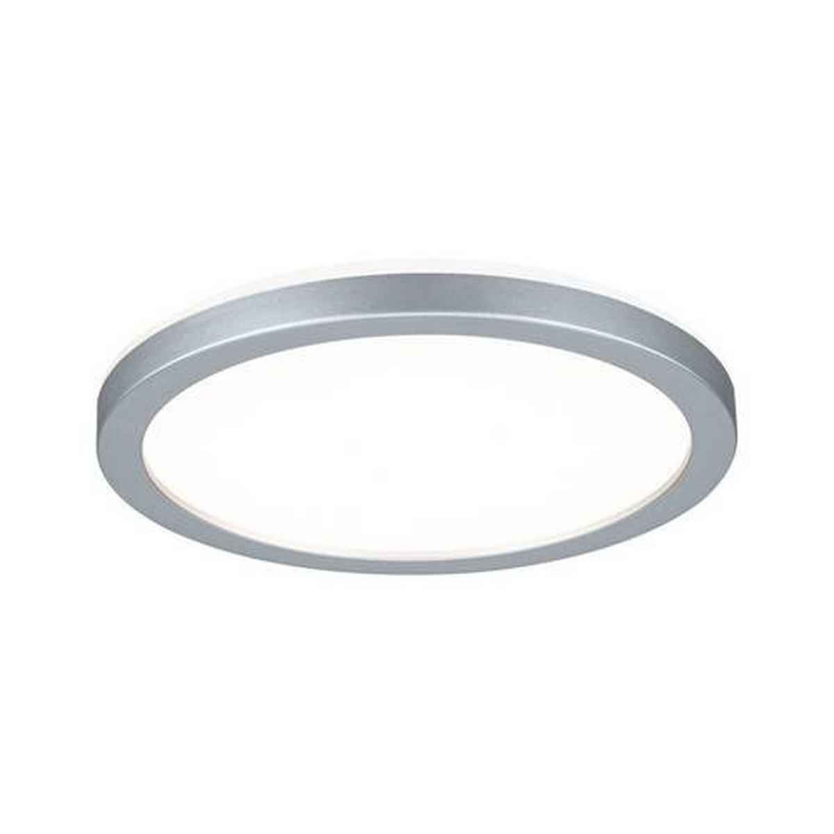 LED-PANEEL  - Chromfarben, Basics, Kunststoff (19cm) - Paulmann