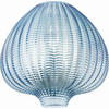 WANDLEUCHTE Olbia 26/25/15 cm   - Blau, Design, Glas/Metall (26/25/15cm) - Fabas Luce