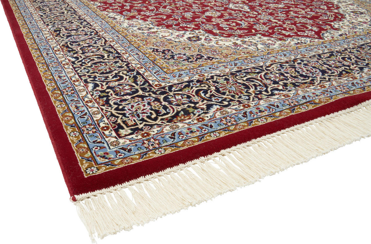 WEBTEPPICH 150/220 cm Isatis Keshan rot  - Rot, Lifestyle, Textil (150/220cm) - Cazaris