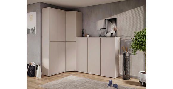 ECKSCHRANK 60/210/60 cm Kaschmir  - Kaschmir, KONVENTIONELL, Holzwerkstoff (60/210/60cm) - Xora
