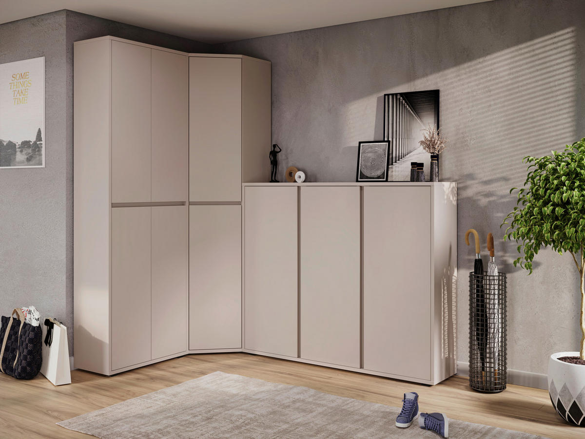 ECKSCHRANK 60/210/60 cm Kaschmir  - Kaschmir, KONVENTIONELL, Holzwerkstoff (60/210/60cm) - Xora