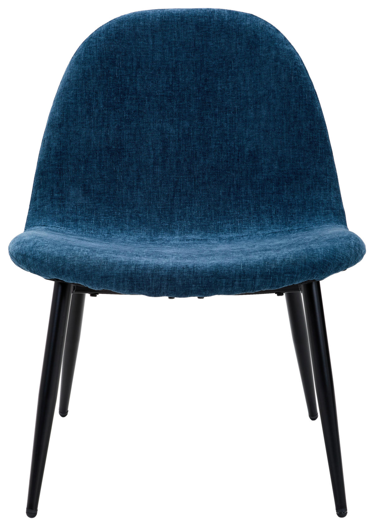 KŘESLO, textil, dřevo, kov, modrá, černá - modrá/černá, Design, kov/dřevo (63/82/74cm) - Livetastic