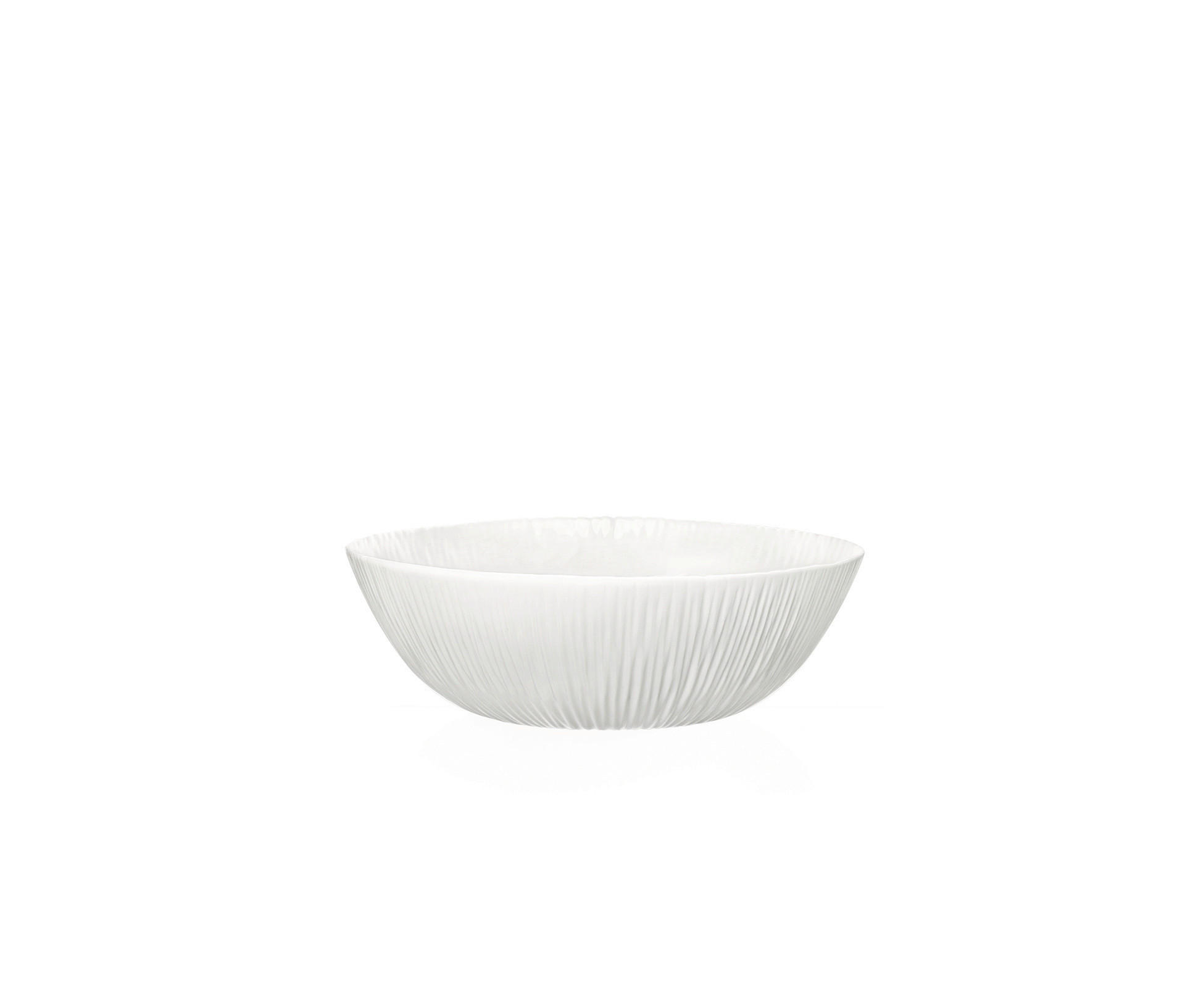 SALÁTÁSTÁL 15 cm  - fehér, Basics, üveg (15cm)