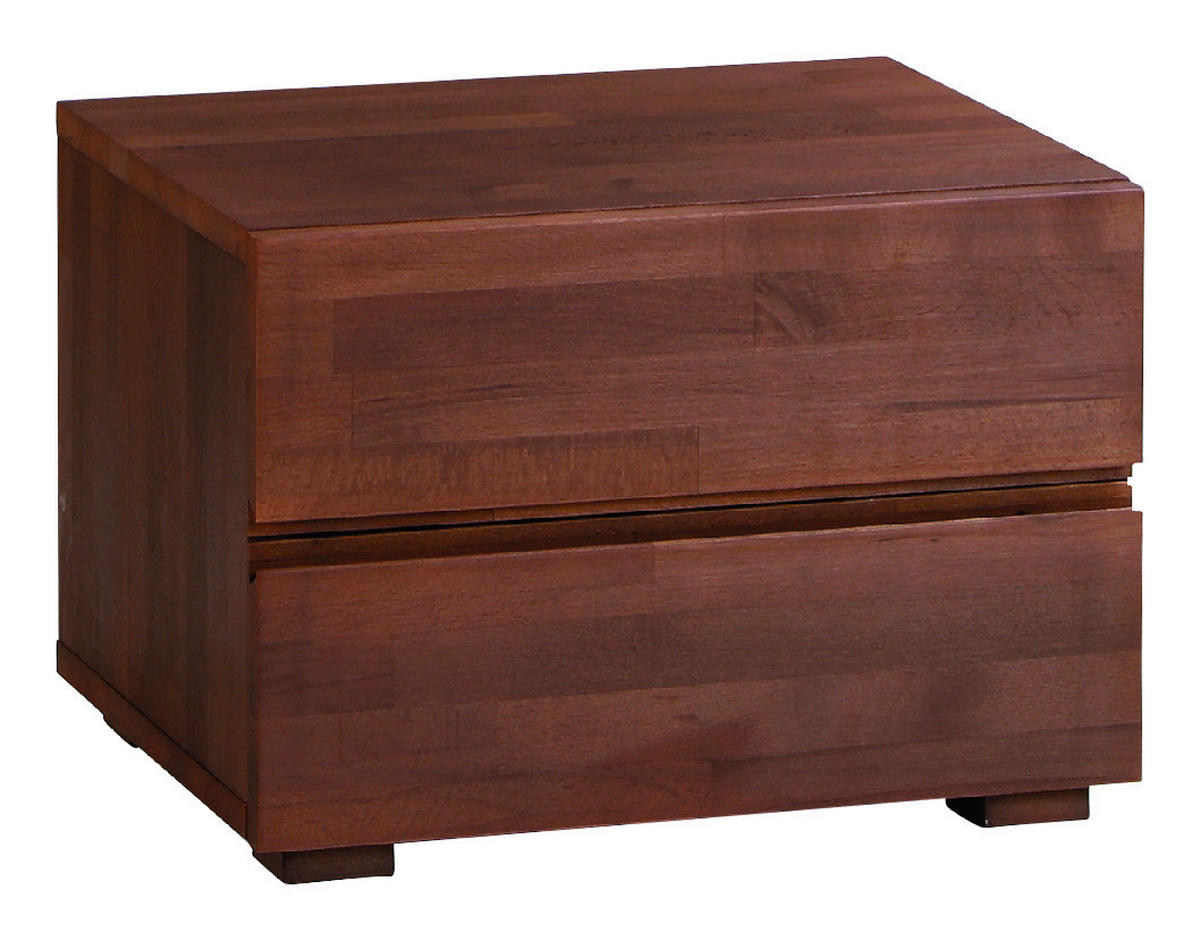 NACHTKÄSTCHEN 48/35/40 cm  in massiv Buche  - Design, Holz (48/35/40cm) - Hasena
