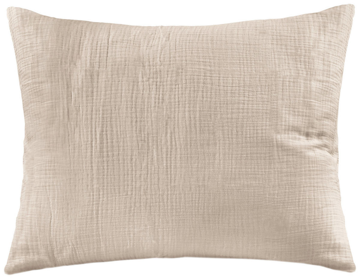 BETTWÄSCHE Renforcé, Musselin 140/220 cm  - Beige, Basics, Textil (140/220cm) - Novel