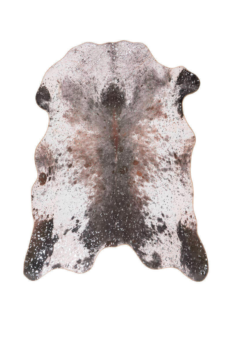 UMĚLÁ KOŽEŠINA, 130/170 cm, hnědá - hnědá, Basics, textil (130/170cm)