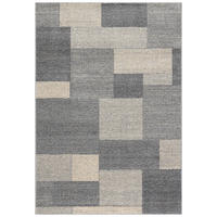 WEBTEPPICH 67/135 cm Grau  - Grau, Design, Textil (67/135cm) - Novel