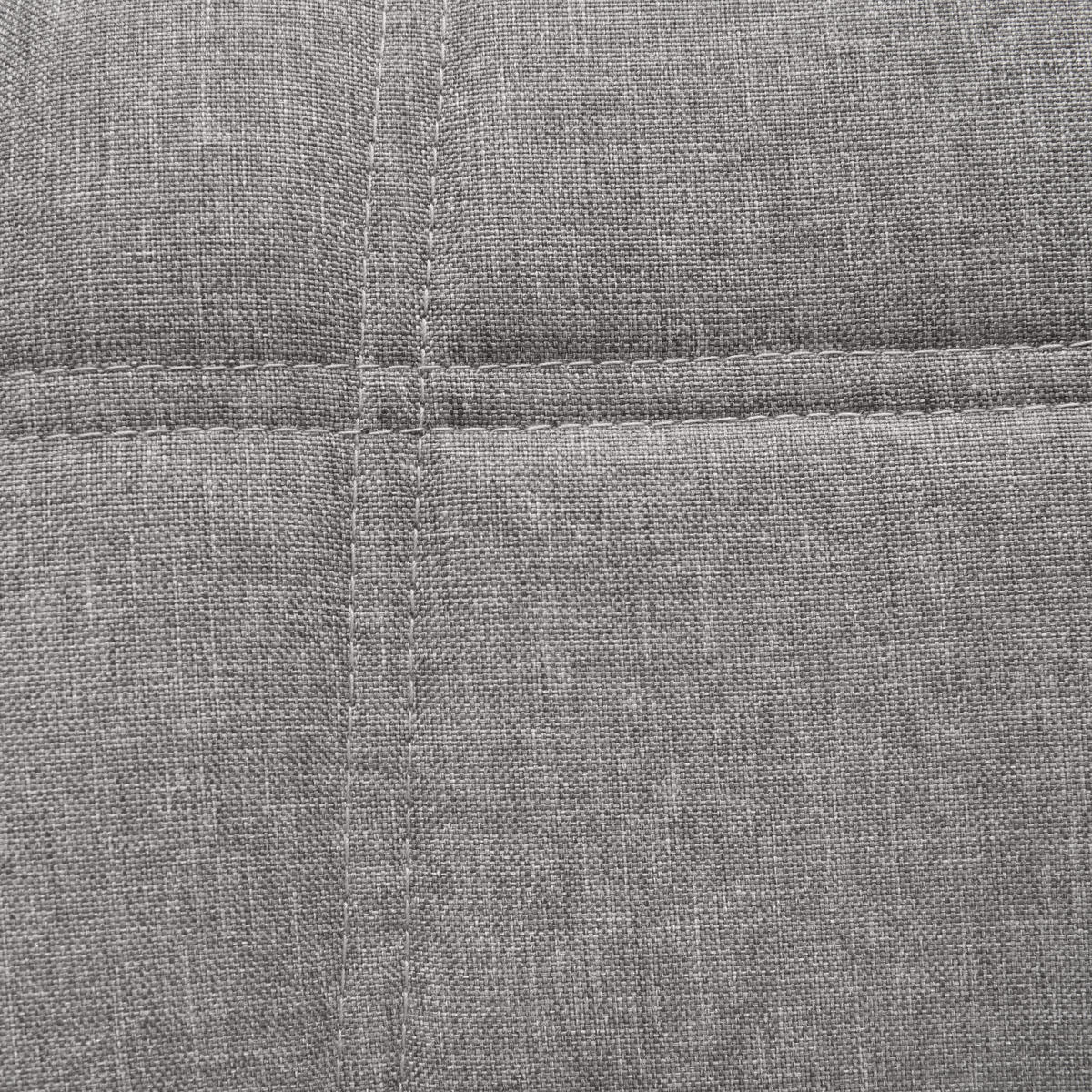 SZÉK textil tölgyfa, világosszürke  - világosszürke/natúr, Design, textil/fa (49/87,5/56cm) - Carryhome