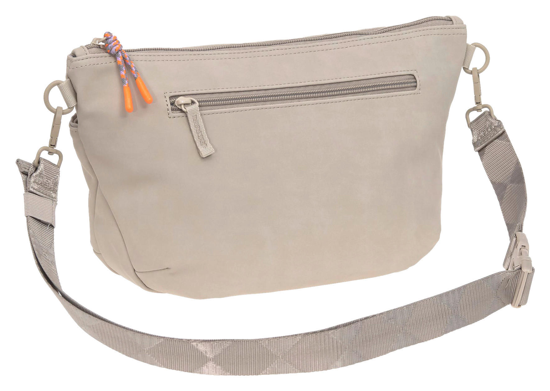 SCHULTERTASCHE  - Beige, Basics, Textil (36/13/19cm) - Lässig