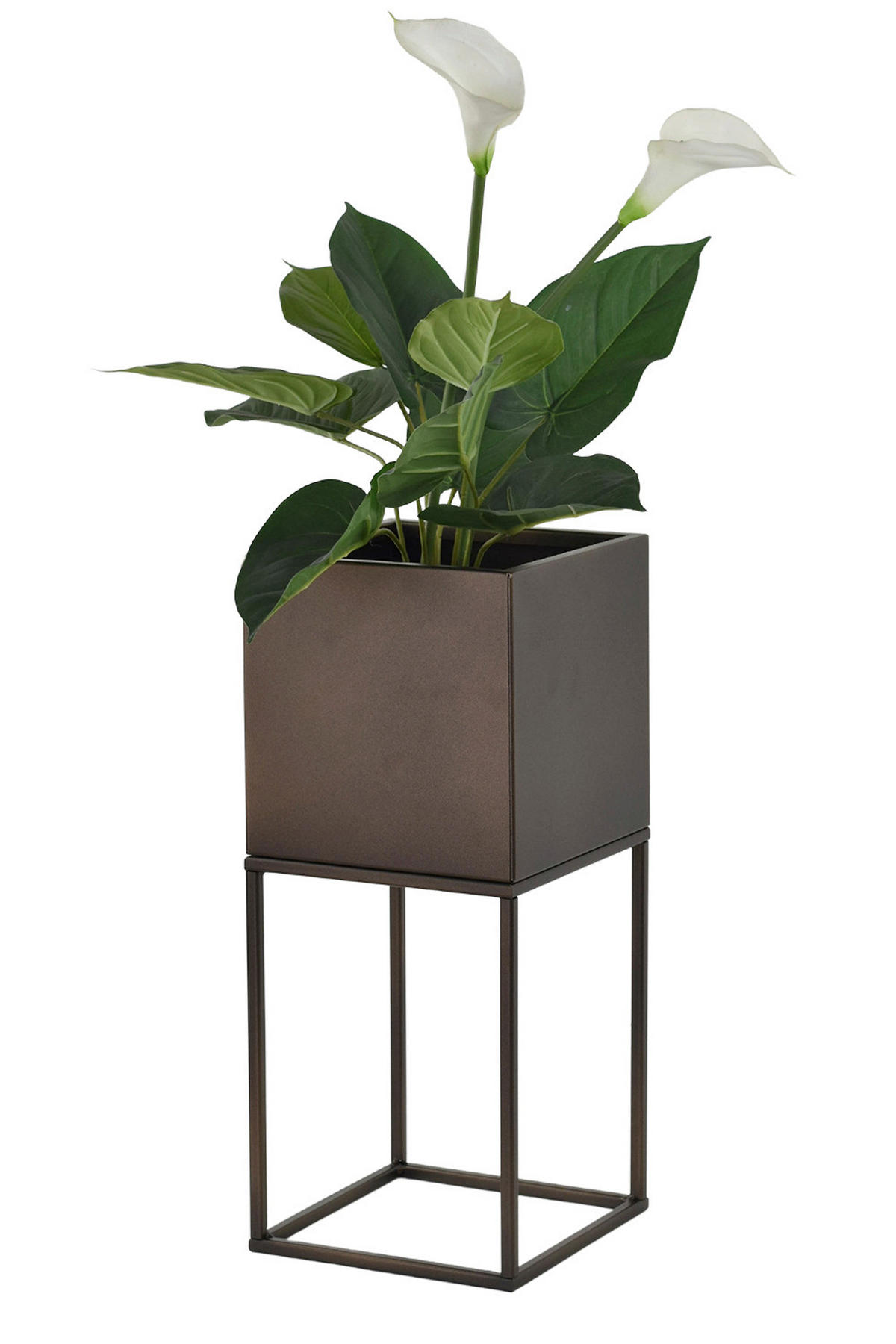 BLUMENSTÄNDER in Metall  - Basics, Metall (19/87/19cm)