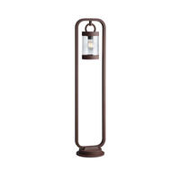 WEGELEUCHTE Sambesi 23/21/100 cm   - Rostfarben, Basics, Metall (23/21/100cm) - Trio Leuchten
