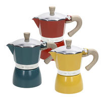 IBRIC PENTRU ESPRESSO - albastru/galben, Basics, metal (0.37kg)