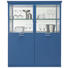 HIGHBOARD 120/148,6/39,6 cm - Chromfarben/Blau, Design, Glas/Holzwerkstoff (120/148,6/39,6cm) - Invivus HIGHBOARD 120/148,6/39,6 cm - Chromfarben/Blau, Design, Glas/Holzwerkstoff (120/148,6/39,6cm) - Invivus