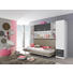 KLAPPBETT 90/200 cm - Weiß/Grau, Design (90/200cm) - Carryhome